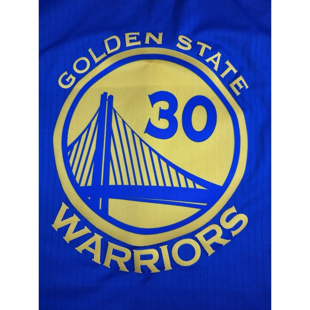 Adidas Stephen Curry Golden State Warriors NBA Swingman Jersey Blue Size L - Picture 3 of 13